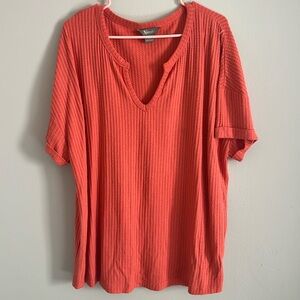 Short sleeve knitted style shirt